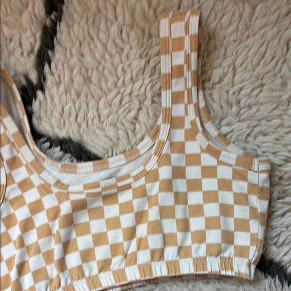 ARQ Checkered Full Coverage Bra - Picture 14 of 17